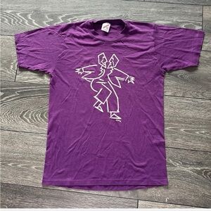 80’s Single Stitch Purple Graphic T-Shirt